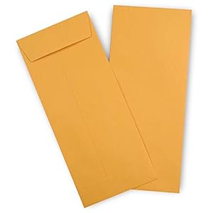 500 Guardian #10 Brown Shipping Policy Envelopes – Adhesive Flap Envelopes for Invoices, Reports & More – Open End…
