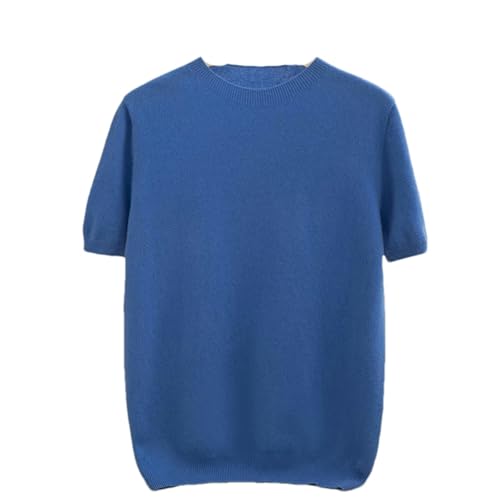 Autumn Winter Men's Short Sleeve Casual Sweater Wool top3