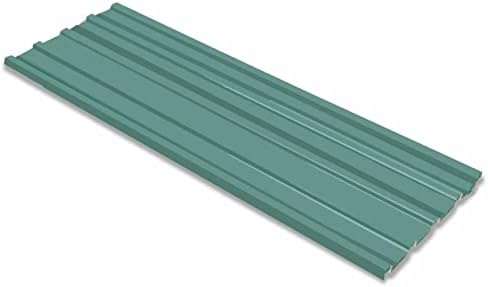 Festnight Corrugated Roofing Sheet Metal Roofing Sheets, Roof Panels 36pcs Galvanised Steel Greenhouse Shed Roof Sheet Garage Metal Roofing Covers, 80 x 36 cm Anthracite