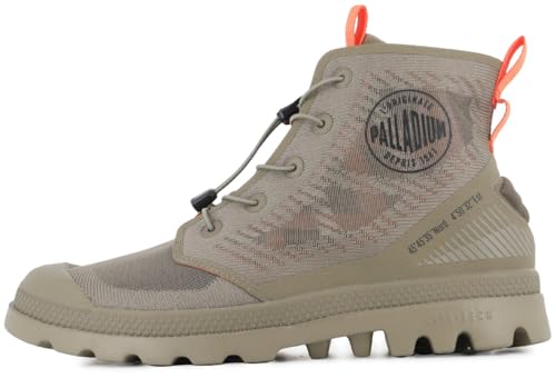 Palladium Unisex Pampa Lite Travel Vt Fashion Boot, Dusky Green, 41.5 EU