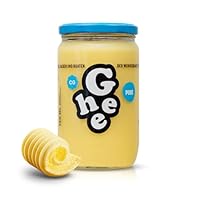 CG Ghee Pure 600 g Laktosefrei Reich an Vitaminen und Omega Fettsäuren Ausgezeichnet mit dem Great Taste Zertifikat Ideal zum Braten, Backen & als Brotaufstrich Ayurveda Ghee Butter 100% EU
