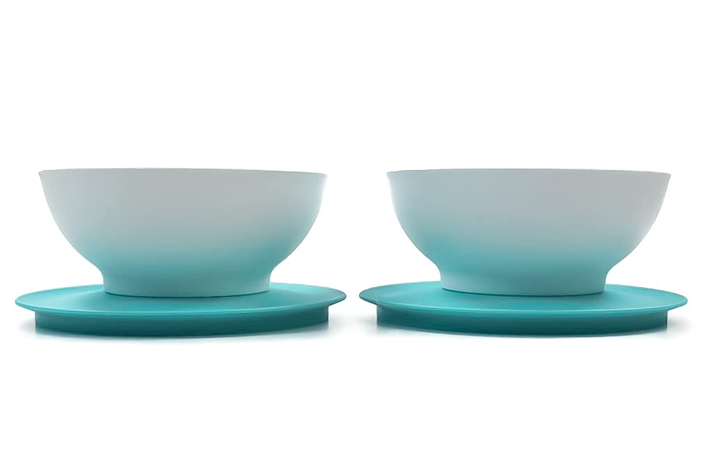 Tupperware Allegra Dessert-Schälchen – 275 Ml, Farbe Flieder/weiß, Spülmaschinenfest, 15 Cm Durchmesser