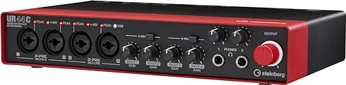 Steinberg UR44C 6x4 USB 3.0I[fBIC^[tF[X Cubase AICubasis LEt bh