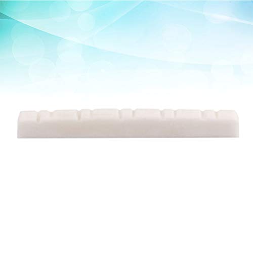 Brass Fittings Guitar Nut Bridge Saddle 10 String Guitar Bone Replacement Brass Nut For Classical Guitar Mandolin Banjo Ukulele Electric Guitar Parts #TOP4