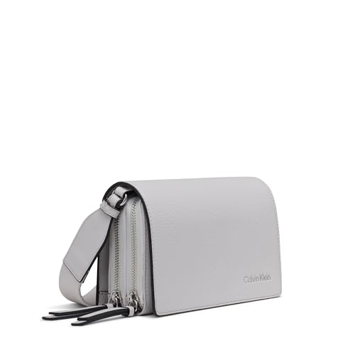 Calvin Klein Millie Triple Compartment Camera Bag Crossbody, Dove Grey, One Size Calvin Klein Millie Triple Compartment Camera Bag Crossbody, Dove Grey, One Size - Image 5