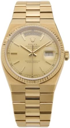 Pre-loved 18K Gold Oyster Quartz Day-Date President 19018 36mm, G...