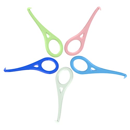 ARGOMAX - Aligner Removal Tool, 5 Invisible Braces Removal Tools, Retainer Remover Tool, Suitable for Removing Braces, Trays, Retainers, Dentures and Aligners(5 Color). Regular size 5pcs 5co
