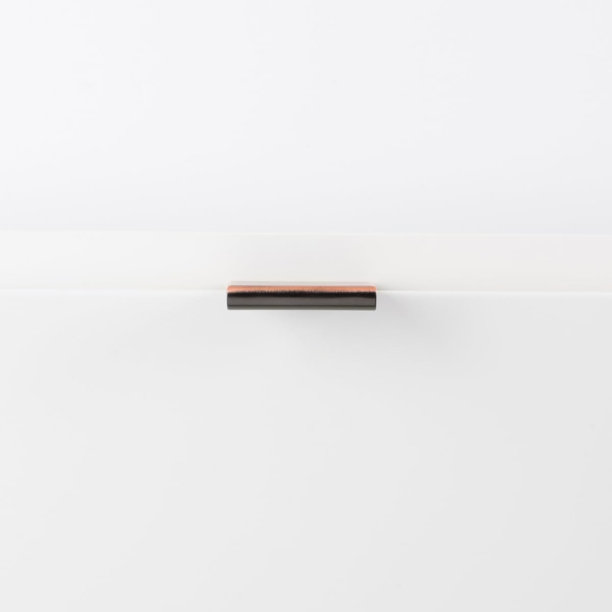 Hickory Hardware 10 Pack Solid Core Kitchen Cabinet Pulls, Luxury Cabinet Handles, Hardware for Doors & Dresser Drawers, 1 Inch Hole Center, Oil-Rubbed Bronze Highlighted, Rockford Collection