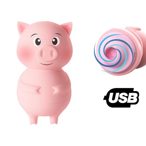 Vibrador Porquinho Sugar Estimulador Clitóris Recarregável USB