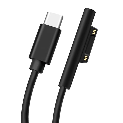Cavo di ricarica magnetico da USB-C maschio a Surface, supporta