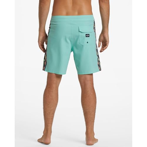 Billabong Men's D Bah Lo Tide 18" Boardshorts, Color Minty, Size 383