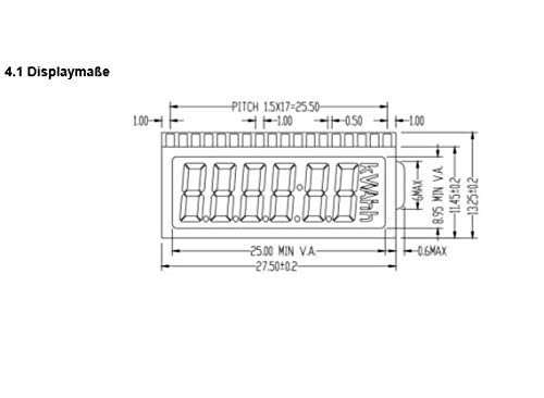 Orno LCD digitaler Wechselstromzähler, 1-Phasen-Anzeige des Stromverbrauchs mit MID Zertifikat, 100A Power Meter Strommesser Verbrauchsmessgerät