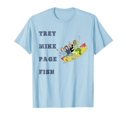 Trey Mike Page Fish Hot Dog T-Shirt T-Shirt