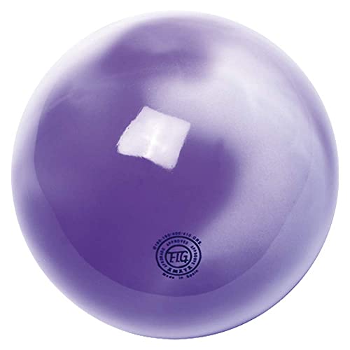 Amaya Pelota de competición | Pelota de gimnasia | RSG | Gimnasia Rítmica | Dispositivo de mano (Marble-Lila)