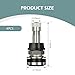 Ferianl 4PCS TR416 Valve Stems, Metal High Pressure Tire Valve Stems Outer Mount, Car Motorcycle Valves Stem for Tubeless Tires, Fits 0.453