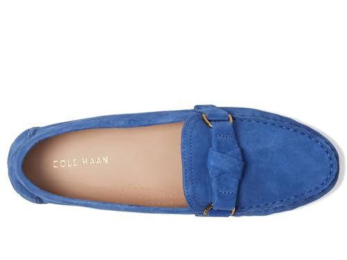 Cole Haan Cole Haan Women's Emmie Knot Drivers, Dutch Blue Suede, 10-B US