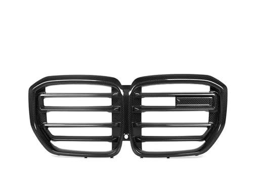 Calandre centrale pour BMW G05 LCI 2024 en nid d'abeille carbone contre l'usure