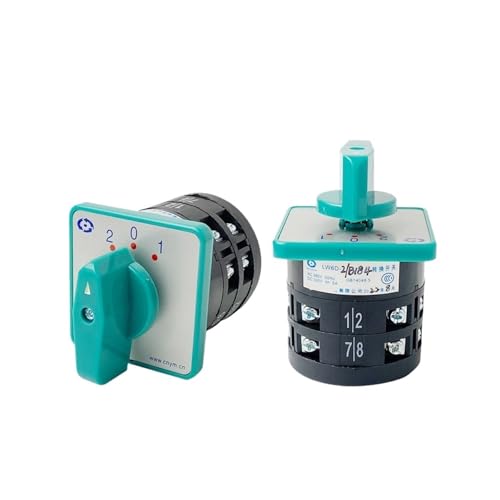 Selector de leva giratorio de cambio de 3 posiciones para cuadro industrial 2