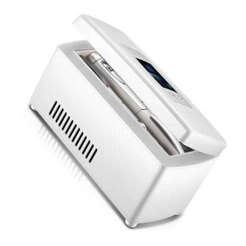 ZHIZHOUNEY Cooler Bags Portable Cooling Travel Case Intelligent Temperature Control Alarm Systems Quiet Operations for Car Home