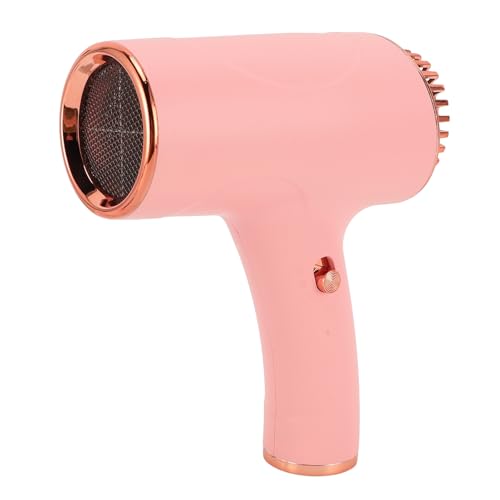 Ryer Iónico Negativo ABS Viento Frío Caliente Silencioso Secador de Pelo Portátil para el Dormitorio de Viaje en Casa, Secado Rápido e - Herramienta de Peinado Profesional H con