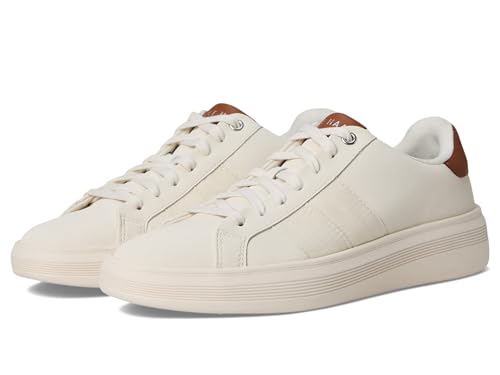 Cole Haan Men's Grand Crosscourt Premier, Ivory/White/British Tan, 7-W US2