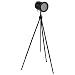 Stone & Beam Vintage Spotlight Floor Lamp With  Bulb, 60"H, Black