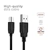 subtel USB Cable 3m Compatible for Rode NT-USB/Podcaster Charger Fast Data Transfer Charging Lead USB A Standard USB - Black #1