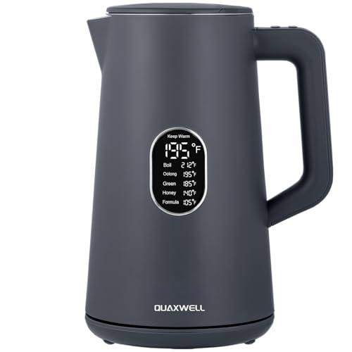 Image of QUAXWELL 1.5L Electric Kettle Temperature Control,Gray