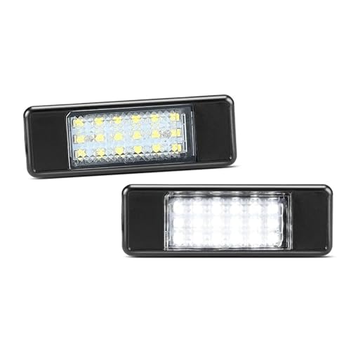 Luz de matrícula para Benz Vito Viano W639 bombilla trasera blanca Sprinter W906 pack de 2