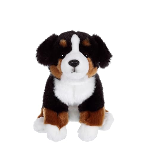 Gipsy Toys - Chien Assis 25 cm Bouvier Bernois - Peluche pour Enfant - Existe en 8 modèles différents - 071125