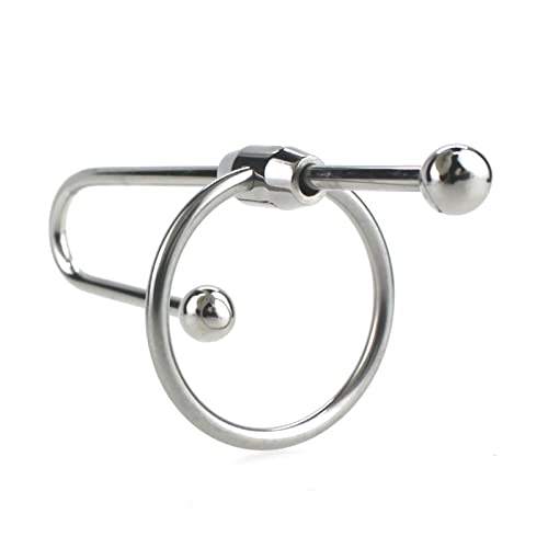 Bondage Masters Urethral Sounds Penis Plug Ridged Shaft with Ball End