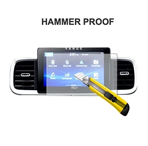 Image of 1-pack| Screen Protector compatible with Hyundai Venue Car Accessories Navigation or Music System (Stereo) Touch Screen Guard 8 inch