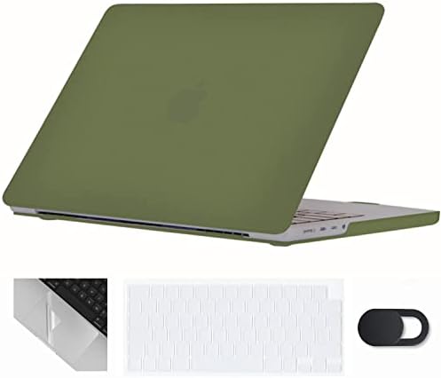 Se7enline Compatible with 13 inch MacBook Air M2 2023 2022 Case for Mac Air 13.6-inch A2681 Laptop Hard Shell Case with Keyboard Cover(UK Layout) & Webcam Cover & Trackpad Protector,Matte Black