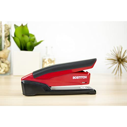 Paperpro Products - Paperpro - Desktop Stapler, 20 Sheet Capacity, Translucent Red - Sold As 1 Each - Rely On The Stapler That Set The Standard For Easier Power Assist Stapling. - Provides The Power To Drive A Staple Through Up To 20 Sheets Of Paper With Just One Finger. - Durable Yet Lightweight Plastic Body With Soft, Ergonomic, Non-Slip Rubber Grip On Handle And Base For Comfortable Desktop Or Handheld Stapling; Stands Horizontally Or Vertically. - Ergonomic Styling With Non-Slip Rubberi #TOP1