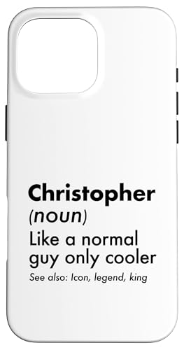 Christopher Like A Normal Guy Only Cooler ���W�F���h �L���O �t�@�[�X�g �X�}�z�P�[�X iPhone 16 Pro Max �p