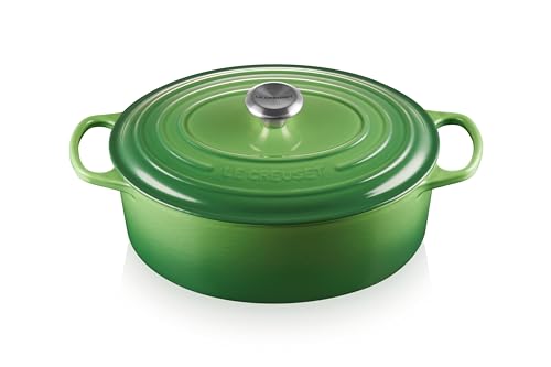 Image of Le Creuset Evo Oval Casserole 31 Cm- Bamboo Green