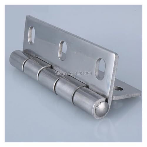 Charnière de réparation en acier robuste 75x50mm pour coffret électrique - 5