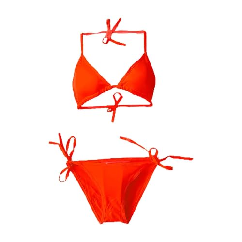 Perfeclan Bikini femminile set da bagno femminile per per feste di spazi per feste, Rosso
