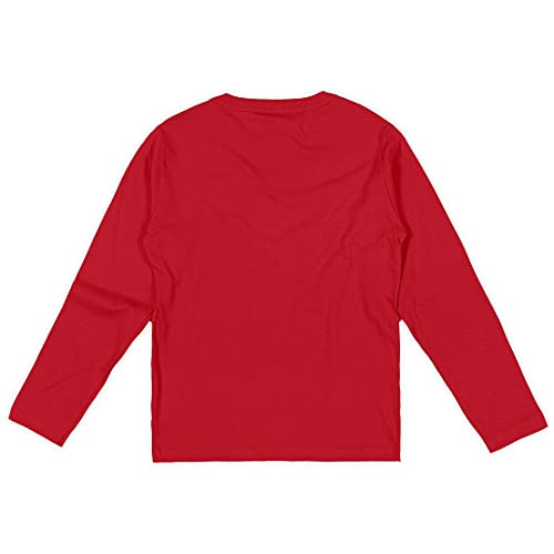 Camiseta em meia malha, Marisol Play, Meninos, Vermelho, 4