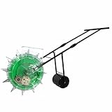 Synergy Sembradora y Abonadora Manual, Tolva Doble de 4 kg, Herramienta de Precisión con Ajuste de Profundidad