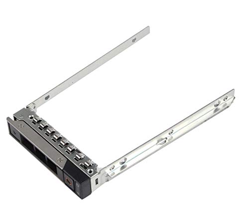 Image of Hard Drive Tray Caddy 2.5 inch Hard Drive Bracket 0DXD9H DXD9H SSD Mount Metal HDD Holder Compatible for Dell PowerEdge 14th Generation R440 R640 R740 R740xd R840 R940 R6415 R7415 R7425, 2 Pack