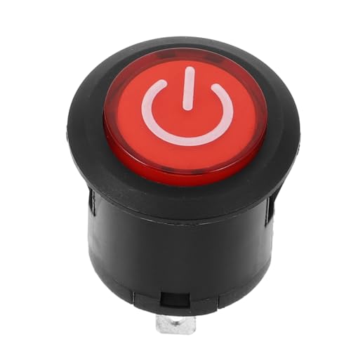 ERINGOGO 子供用電気乗用玩具用 プッシュボタン スイッチ 交換部品 ピン オンオフスイッチ 電動バイク対応