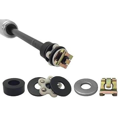 Replacement Hardware Repair Kit for Office Chair Gas Lift Cylinder - Includes Clip, washers, & Bearing - S4451-K Cover