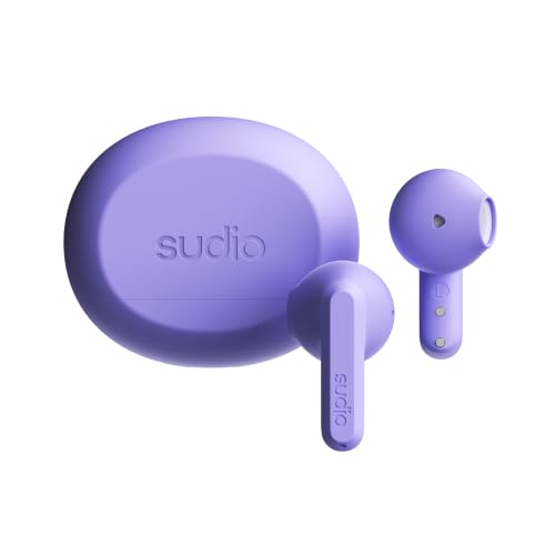 SUDIO A3 (ピクセルパープル) ワイヤレスイヤホン カナル型