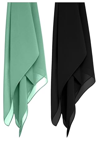 Image of Premium Georgette Hijab for Women, Lightweight and Breathable | 180x70 cm
