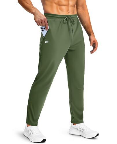 Amazon.com: FOGFIRE Mens Sweatpants with Zipper Pockets Joggers