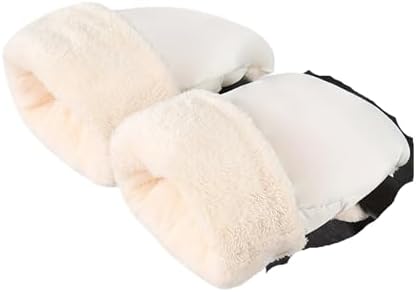 Winter Warm Gloves for Strollers Thick Fleece-Lined Windproof Cold Resistant - 1