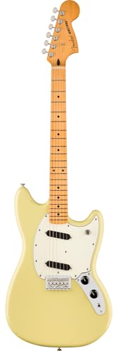 Fender �t�F���_�[ �G���L�M�^�[ Player II MustangR, Maple Fingerboard, Hialeah Yellow �\�t�g�P�[�X�t��