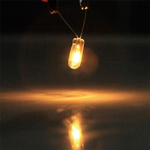 Pack 100 lámparas LED ámbar para cuadro GM 12V 14V miniatura 6