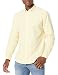 Amazon Essentials Men's Regular-Fit Long-Sleeve Solid Oxford Shirt, Yellow, Medium